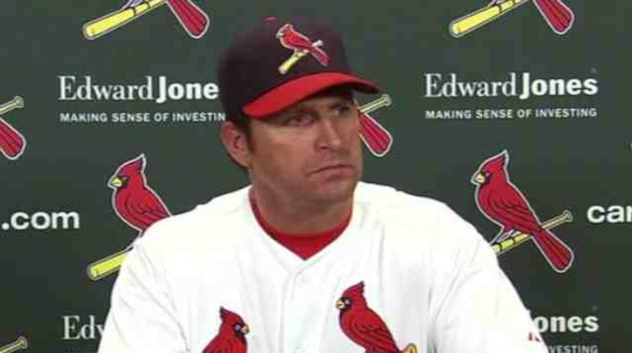 Mathney on Cardinals' Win, Gonzales