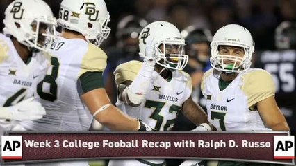 AP: College Football Week 3 Recap
