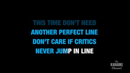 Secrets in the Style of _OneRepublic_ karaoke video with lyrics (no lead vocal)