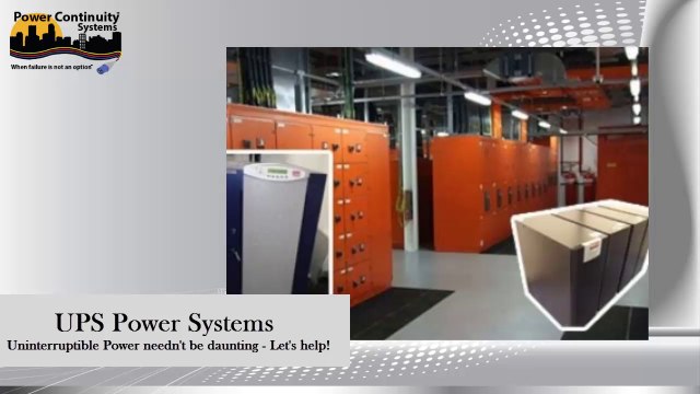 Diesel Generators, UPS Issues Call - 0845 055 8455