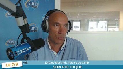 SUN Politique lundi 15 septembre: Jérôme Marchais, maire de Vallet