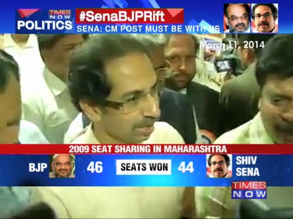 BJP miffed with Sena chief?