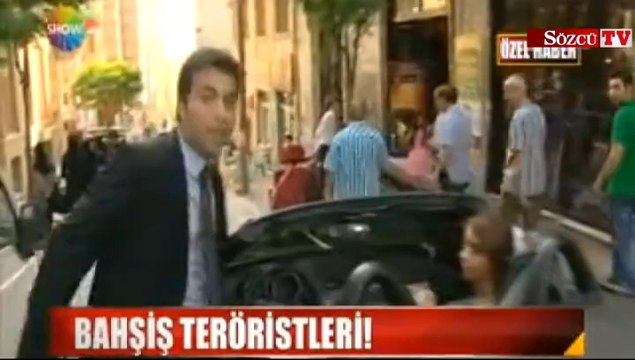 Bahşiş terörü böyle görüntülendi