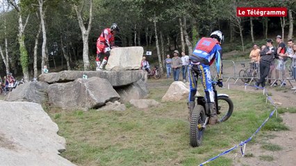 Scaër (29). Trial : Thomas Hélias dans ses oeuvres