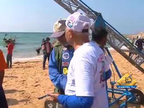 deep sea fishing tournament in Karachi.
