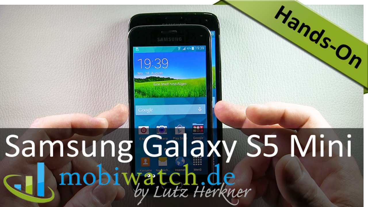 Video-Test Samsung Galaxy S5 Mini: Was anders ist als am S5