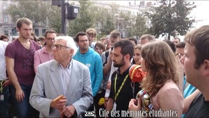 Intervention de Paul Bouchet lors du Congrès de la FAGE 2013, Place Bellecour