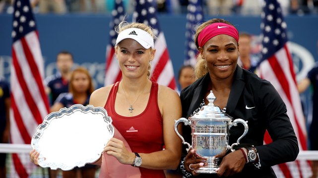 Serena Williams & Caroline Wozniacki Party After US Open