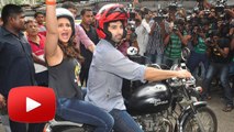 Aditya Roy Kapur Takes Parineeti Chopra On A Bike Ride