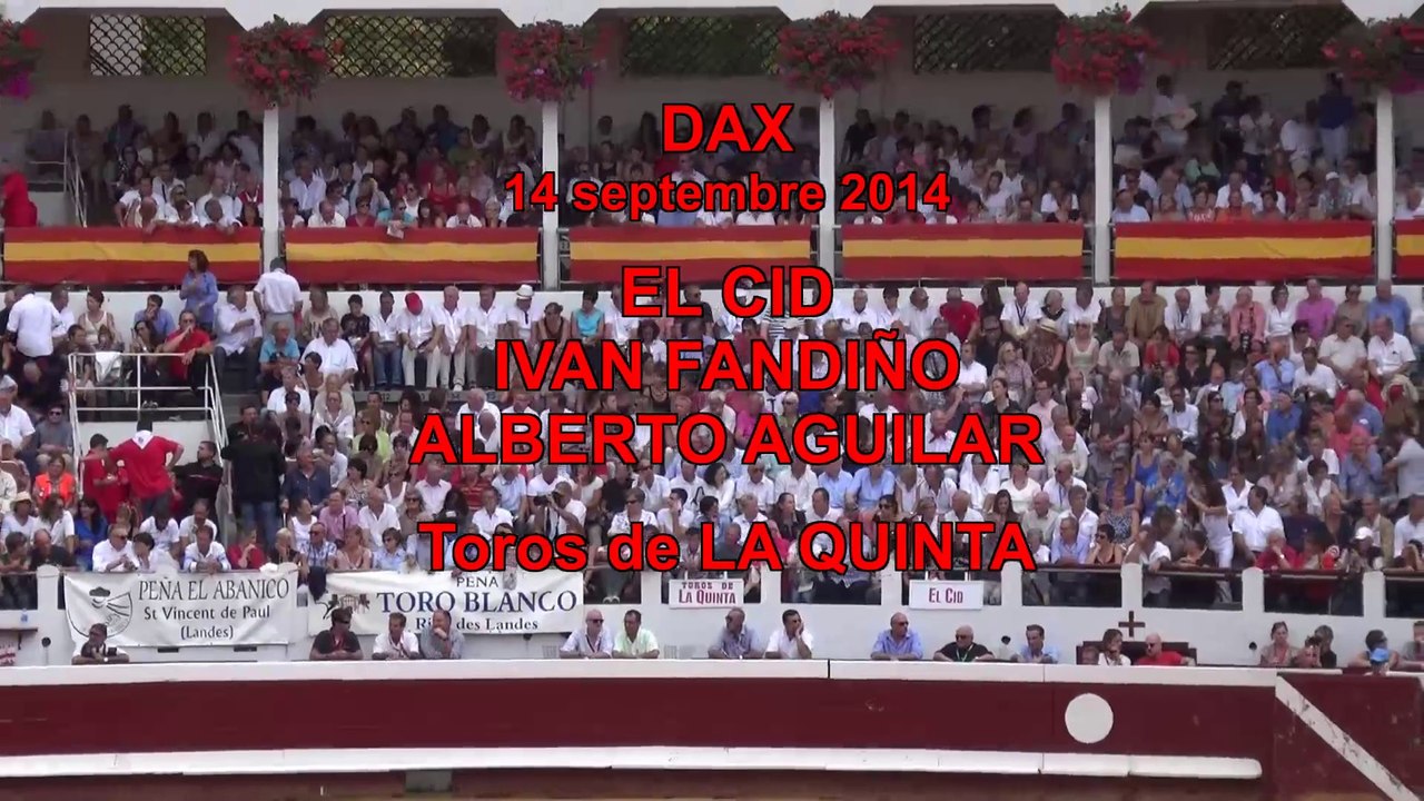 CORRIDA DE DAX DU 14 SEPTEMBRE 2014