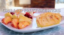 How To Grill Fruit Skewers