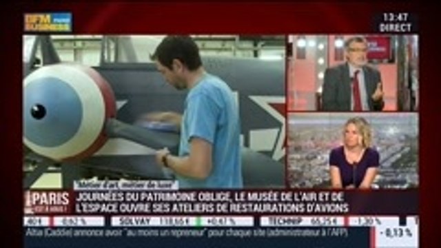 Métiers d'art, Métiers de luxe: Musée de l’air et de l’espace, dans Paris est à vous – 15/09