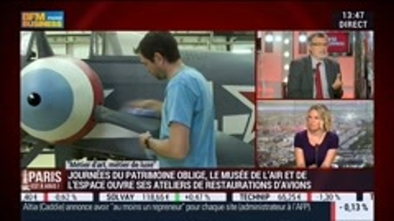 Métiers d'art, Métiers de luxe: Musée de l’air et de l’espace, dans Paris est à vous – 15/09