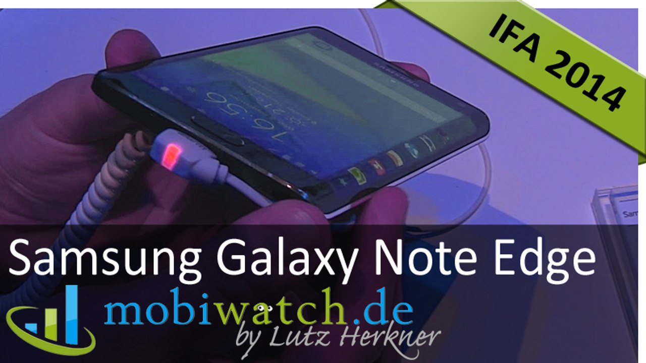 Samsung Galaxy Note Edge: Das Display, das um die Ecke denkt (Test)