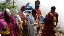 Ration packs distribution by Customs Health Care Society in flood affected areas of Shakirabad