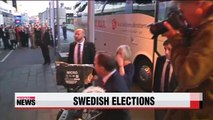 Center-left party wins Swedish general elections