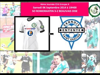 So Romorantin - Entente SGG  - CFA Groupe A 2014/2015