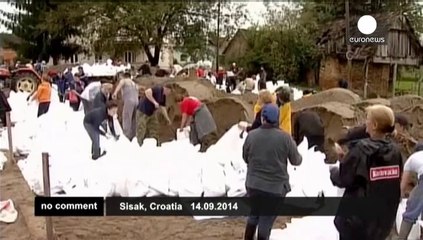 Severe floods hit Croatia