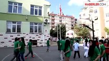 Samsun'da okul bahçesindeki direkten bayrağın alındığı iddiası