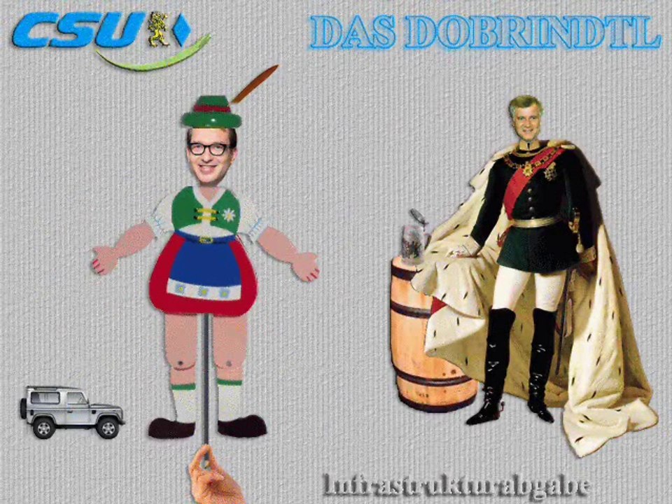 Das dobrindtl ... ein verkehrsclown