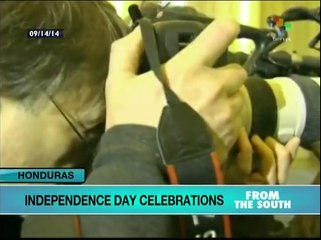 Central America marks independence from Spain