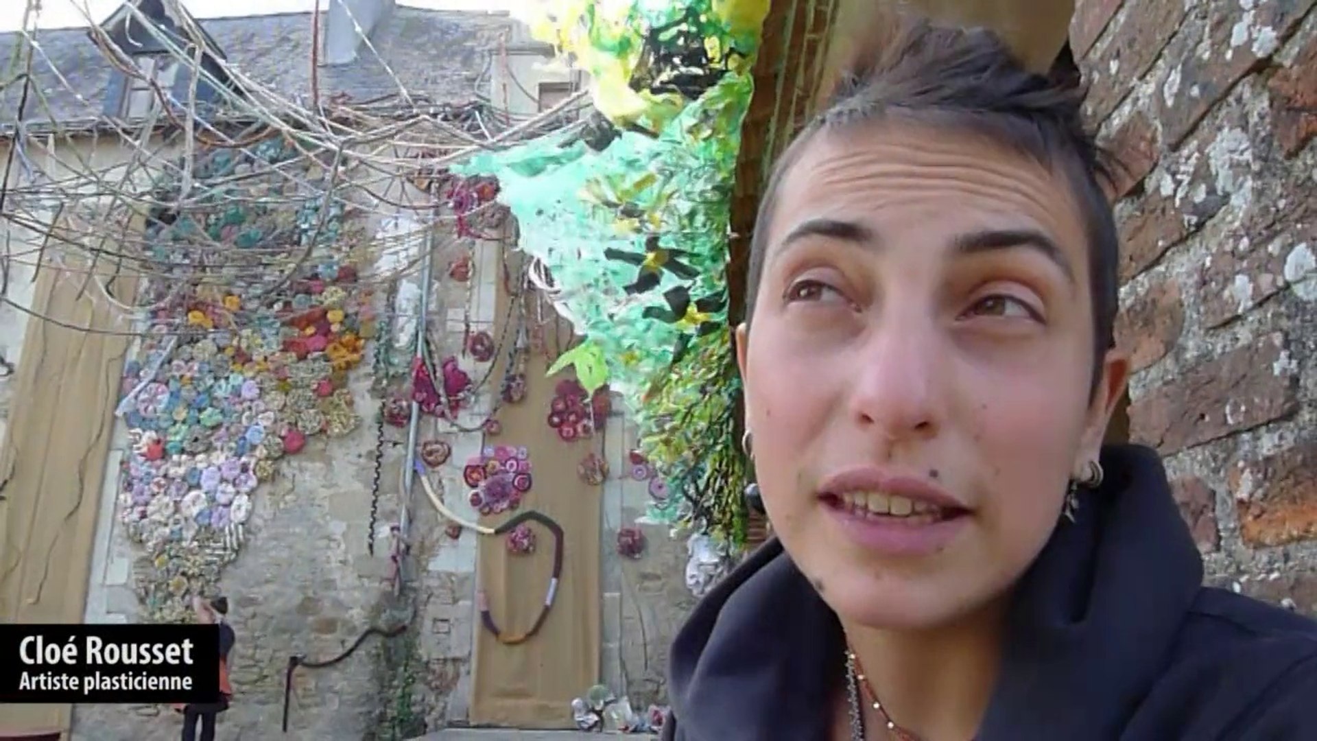 Jours de fête 2014 : Retour sur l'œuvre participative de Cloé Rousset -  Vidéo Dailymotion