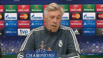 Ancelotti: "No cambio esta plantilla por ninguna de Europa"