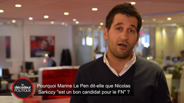 Marine Le Pen, même pas peur de Nicolas Sarkozy