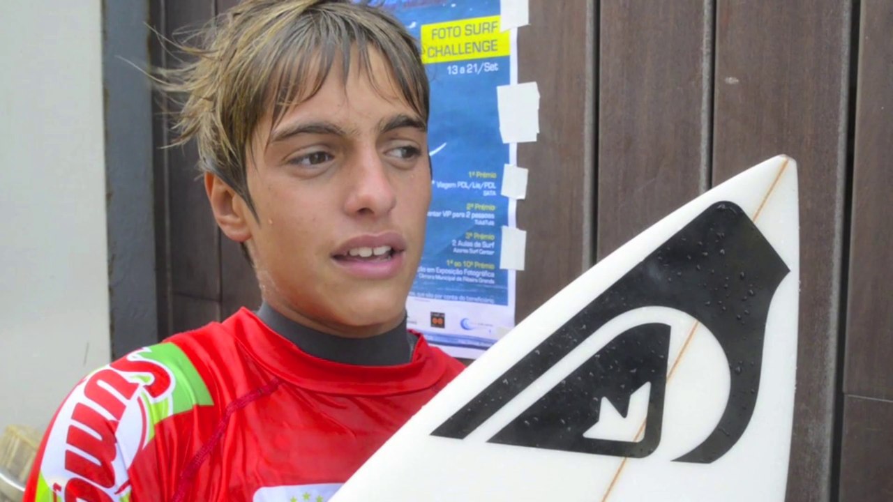 INTERVIEW MATHIS CROZON - EUROSURF JUNIOR - 15 SEPTEMBRE 2014 - SAO MIGUEL, AÇORES