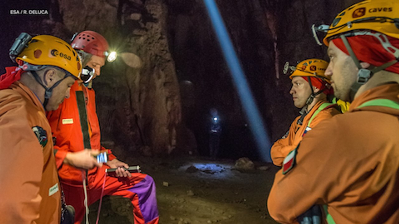 Astronauts Head Underground to Prepare for Space Missions