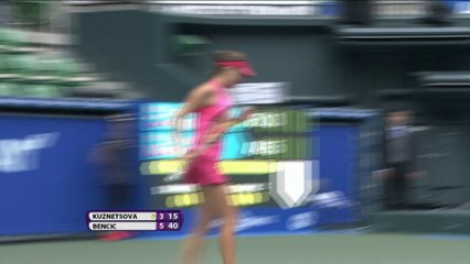 Bencic demolisce Kuznetsova - Tokyo, 1° turno