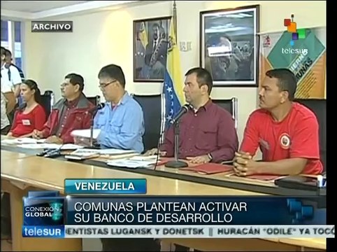 Comuneros propondrán activación de su Banco de Desarrollo