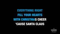 Here Comes Santa Claus in the Style of _Elvis Presley_ karaoke video with lyrics (no lead vocal)