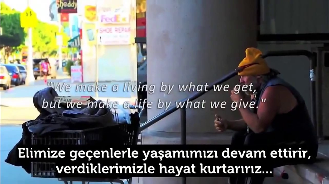 Bazen Daha Aza Sahip Olanlar Daha fazlasını verir