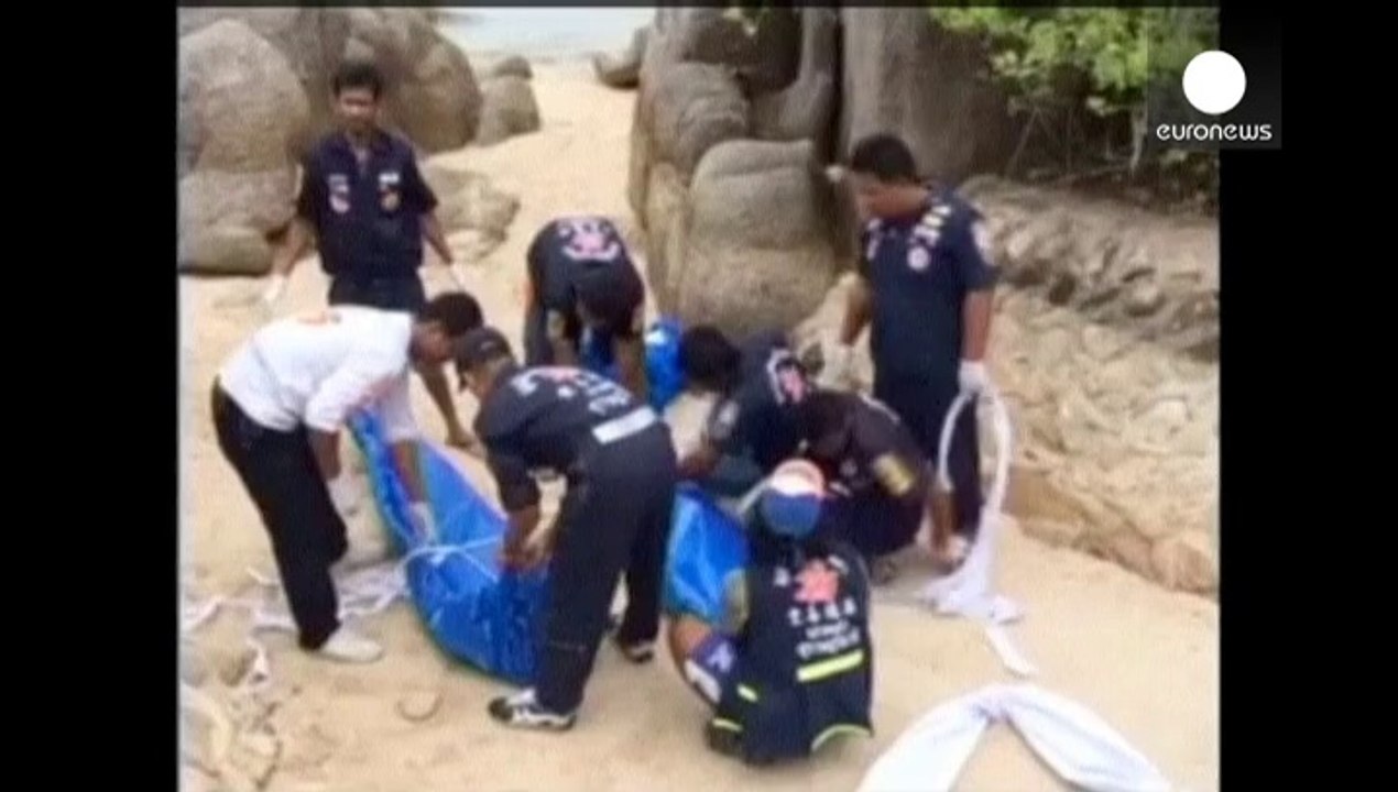 Muerte violenta de una pareja de turistas británicos en Tailandia