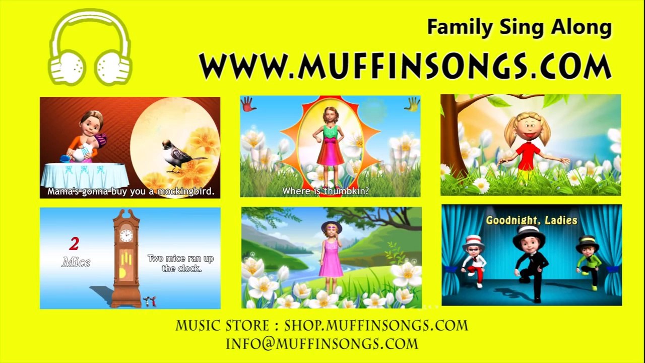 Take Me Out to the Ball Game  Family Sing Along - Muffin Songs 