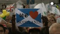 Campanha aquece a três dias do referendo sobre a independência da Escócia