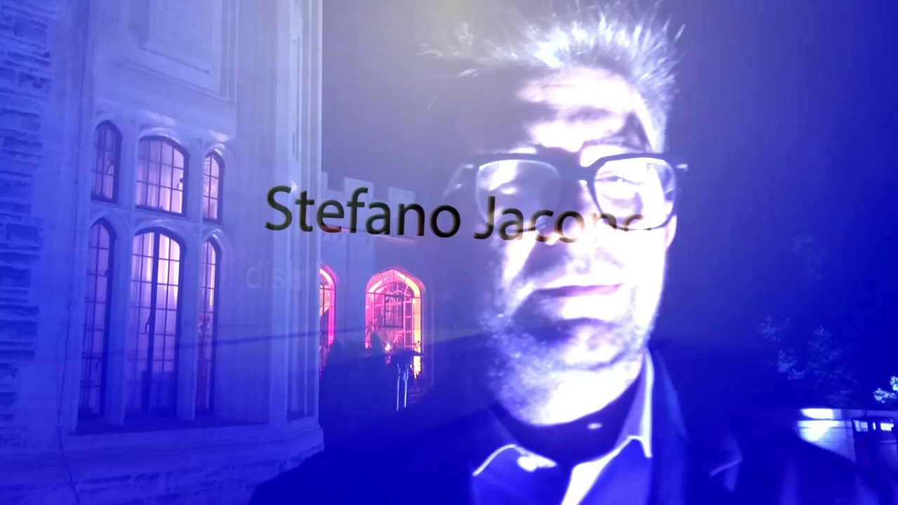 Stefano Jacono distributore italiano al castello Casa Loma al TIFF 39