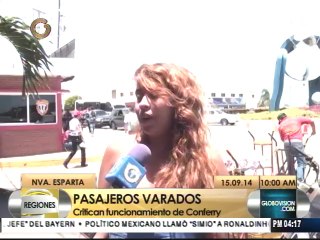 Usuarios de Conferry varados desde el domingo en Margarita