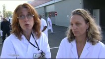 Evry : Le personnel de l'hôpital Sud-Francilien en grève