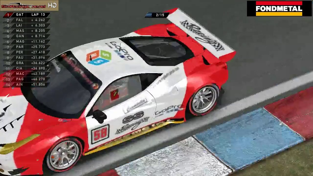 [trs f458gtc] round 01 - brno pt.2