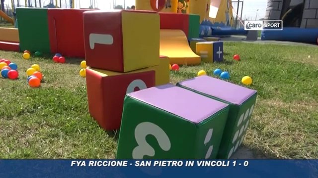 Icaro Sport. Fya Riccione-San Pietro in Vincoli 1-0