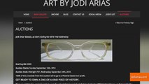 Jodi Arias Auctions Glasses for Charity