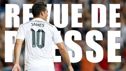 James Rodriguez rassure la presse madrilène, le Barça présente sa nouvelle pépite !