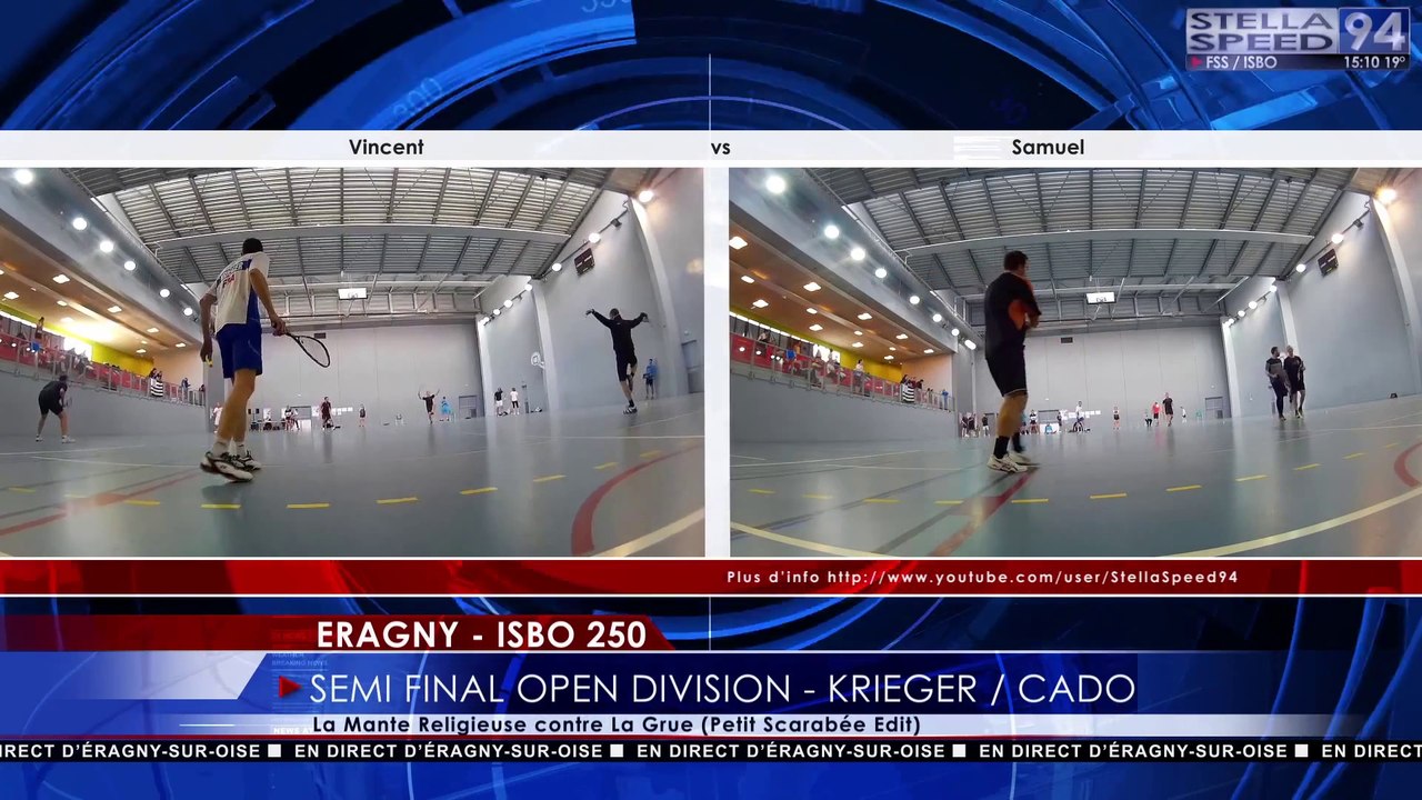 ERAGNY 2014 - MS OPEN SEMI-FINAL - KRIEGER vs CADO