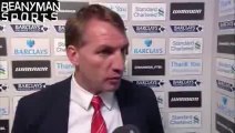 Kaos Bola | Liverpool 0-2 Chelsea - Brendan Rodgers Post Match Interview - Frustrated By Blues Tactics