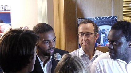 Réunion de soutien au retour de Nicolas SARKOZY à Neuilly - intervention de Geoffrey Dulac