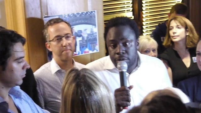 Réunion de soutien au retour de Nicolas SARKOZY à Neuilly - intervention de Stéphane Tiki