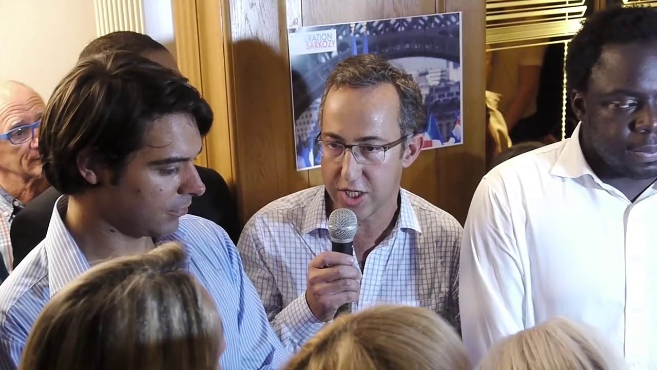 Réunion de soutien au retour de Nicolas SARKOZY à Neuilly - interventions d'Arnaud Teullé et Philippe Pierre