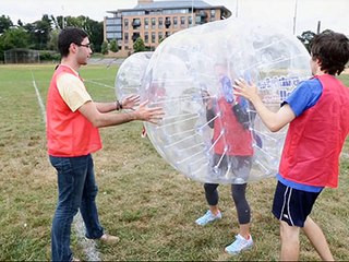 Boston soccer fans fall for Bubbleball